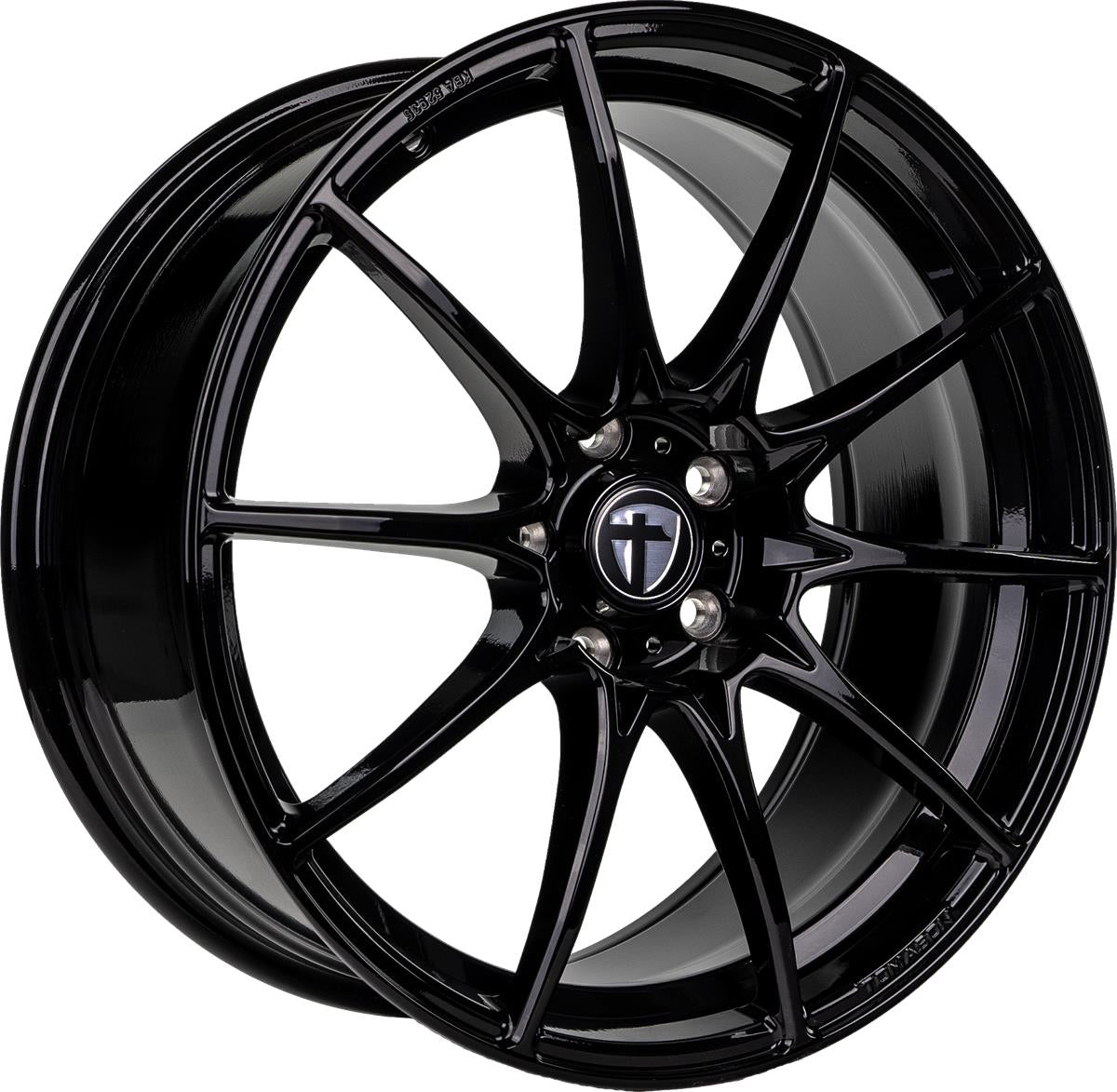 TN25 Superlight Black Painted 8x18 5/108 ET45 CB72,6 60°