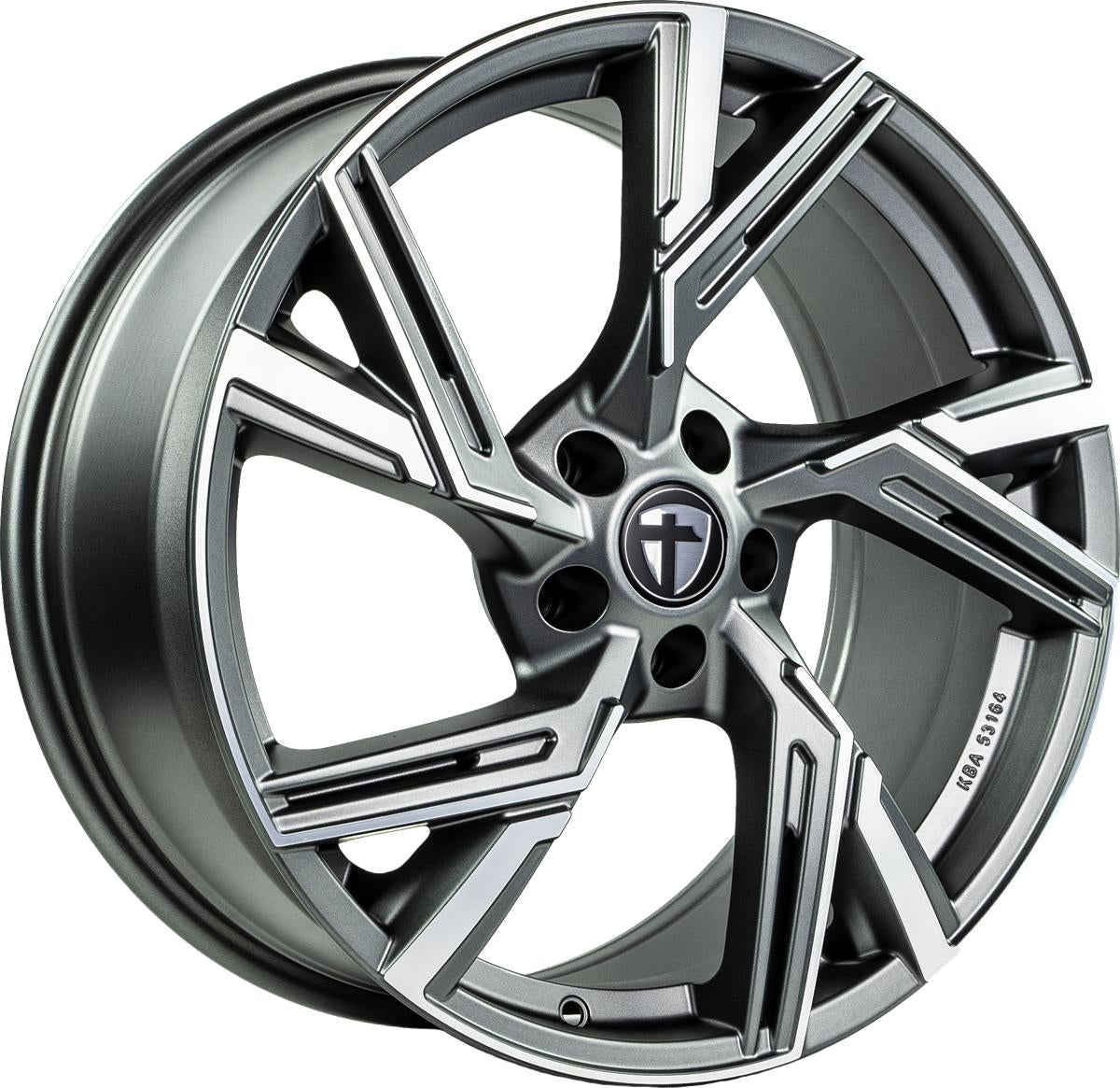 AR1 Anthracite Diamond Polished 8,5x19 5/114,3 ET45 CB72,6 60°