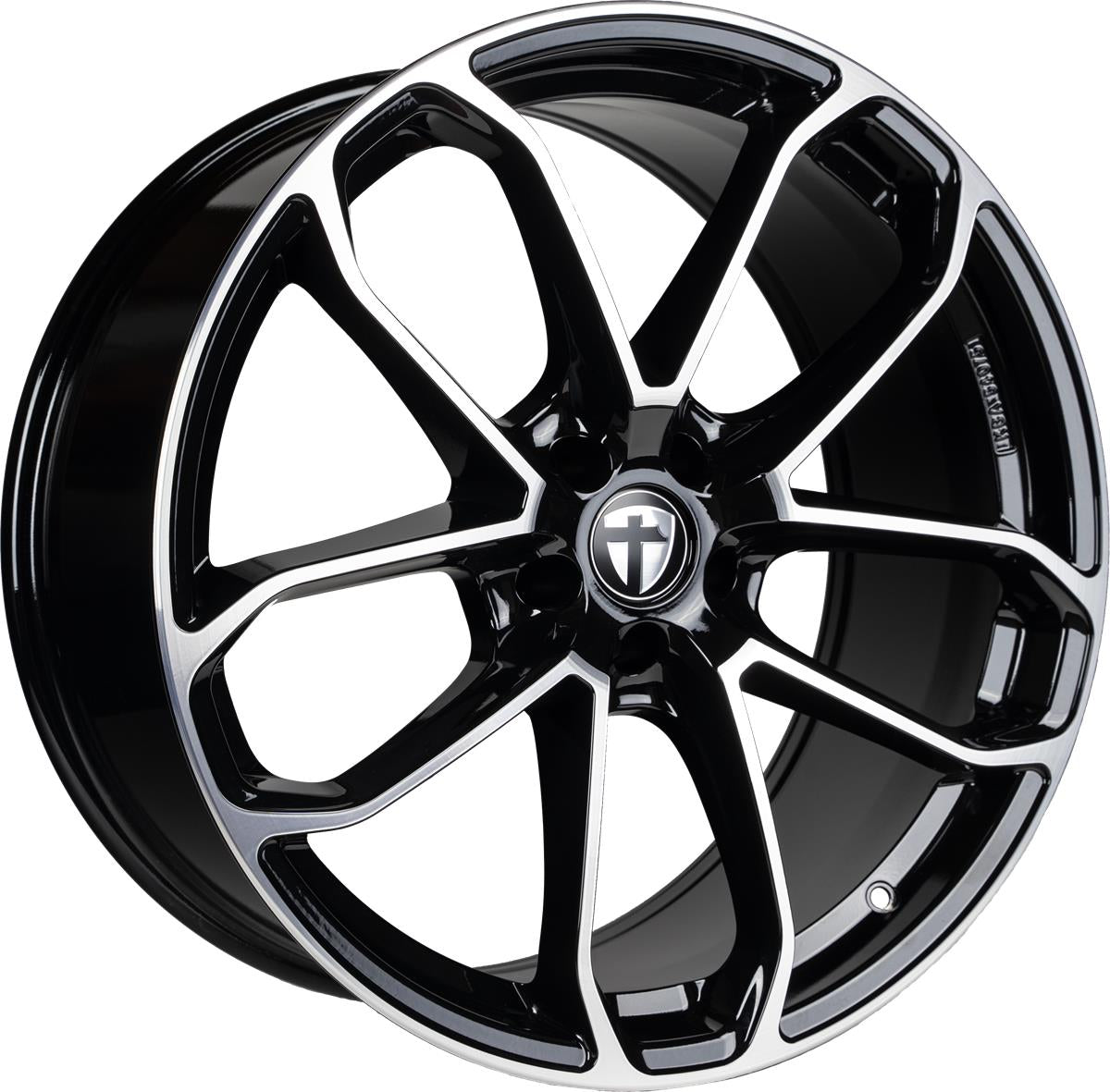 AR2 Black Polished 9,5x21 5/112 ET19 CB66,6 Kulkona R13