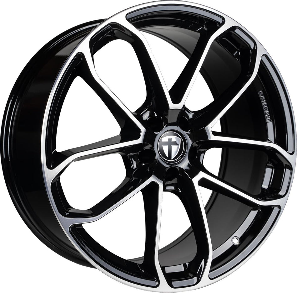 AR2 Black Polished 9,5x21 5/112 ET31 CB66,6 Kulkona R13