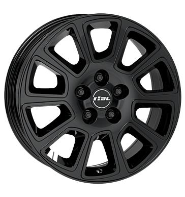 Rial Transporter 2 Diamant-Schwarz 7,5x18 6/130 ET47 CB84,1