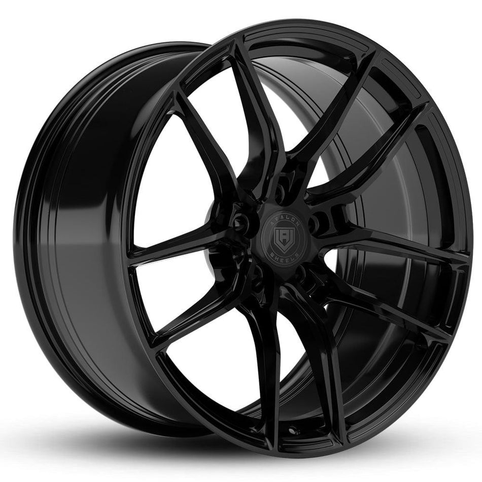 Avalon AV1 Black 8,5x19 5/108 ET38 CB74,1