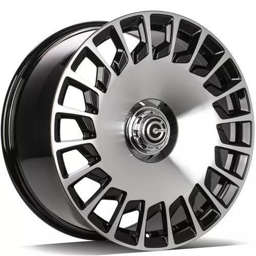 REBELLION Black Front Polished 8,5x20 5/112 ET35 CB66,5 60°
