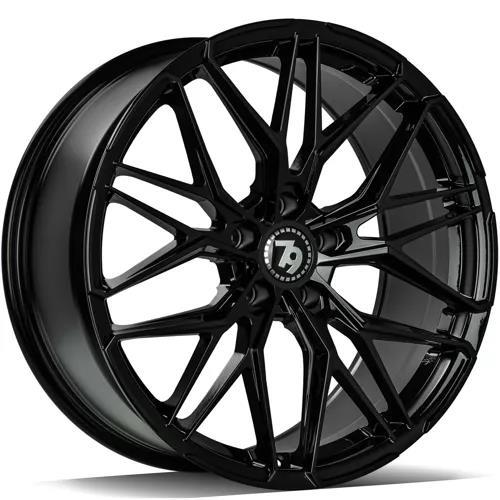 SCF-J Black Glossy 8x18 5/120 ET30 CB72,6 60°