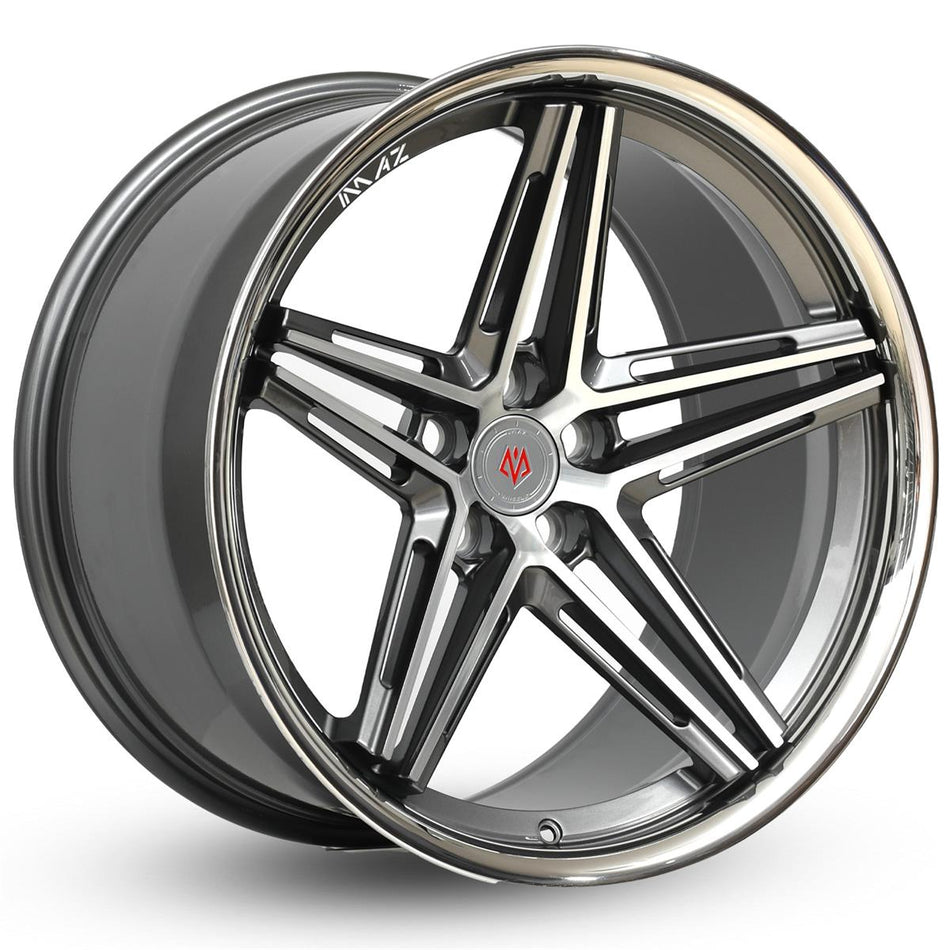 Imaz Wheels FF6 Gunmetal SS-Lip 9x20 5/112 ET38 CB74,1