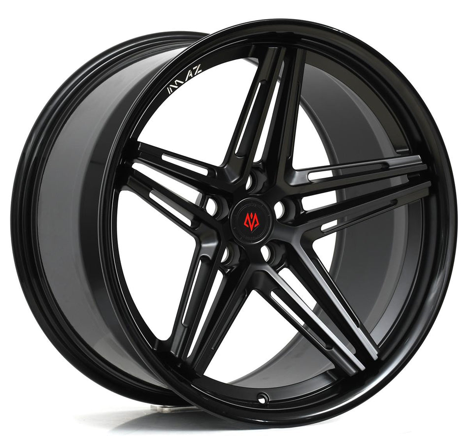 Imaz Wheels FF6 Black Bl-LIP 10x20 5/108 ET42 CB74,1