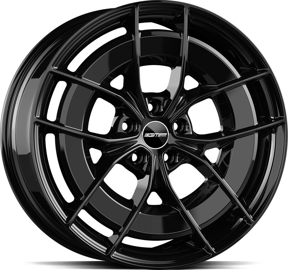 GMP Energia Glossy Black 8,5x21 5/112 ET45 CB66,6 Kulkona R14