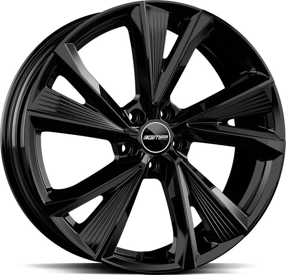 GMP Evento Glossy Black 8x19 5/112 ET45 CB57,1 Kulkona R13