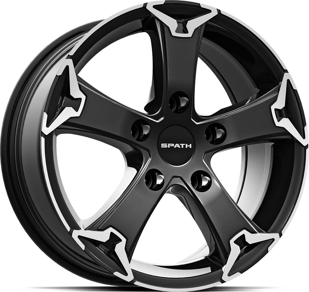 SPATH SP52/H Black Lip Pol 9x20 6/130 ET50 CB84.1 60°
