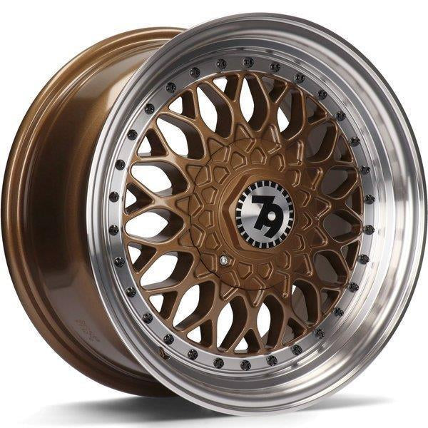 SV-E Bronze Lip Polished 7x15 4/100/114,3 ET30 CB67,1 60°