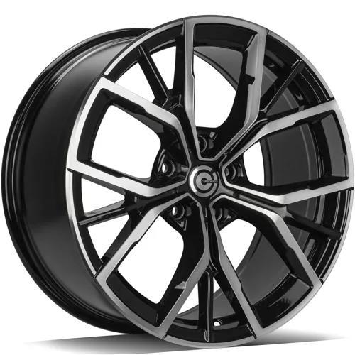 ALARM Black Front Polished 8x19 5/120 ET30 CB72,6 60°
