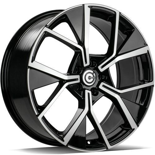MANNHEIM Black Front Polished 8,5x20 5/112 ET38 CB66,5 60°