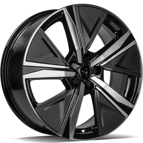 MUSKETEER Black Front Polished 7,5x18 5/108 ET44 CB67,1 60°