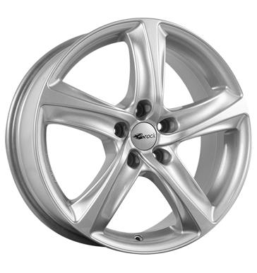 Brock B25 Kristallsilber 8x18 5/114,3 ET45 CB60,1