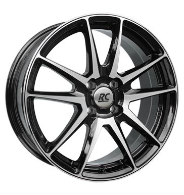 Rcdesign RC22 Schwarz Glanz Vollpoliert 6,5x15 5/114,3 ET45 CB72,6