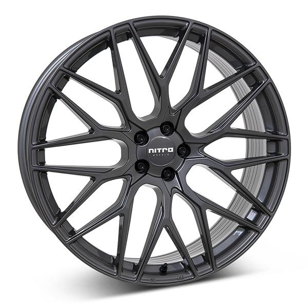 Nitro Fury FF G.Grey 9x21 5/130 ET29 CB66,5 Kulkona R14