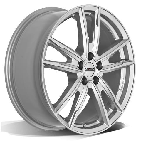 DEZENT KF silver 8x18 5/112 ET54 CB66,6 60°