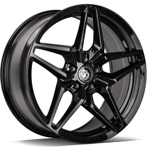SCF-M Black Glossy 8,5x19 5/112 ET35 CB66,6 60°