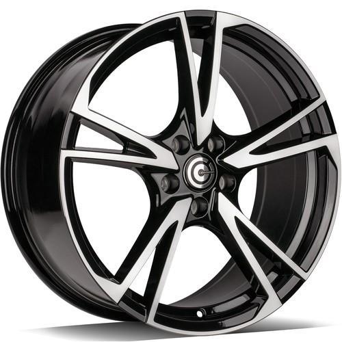 ADVANCED Black Front Polished 8x18 5/112 ET40 CB66,5 60°