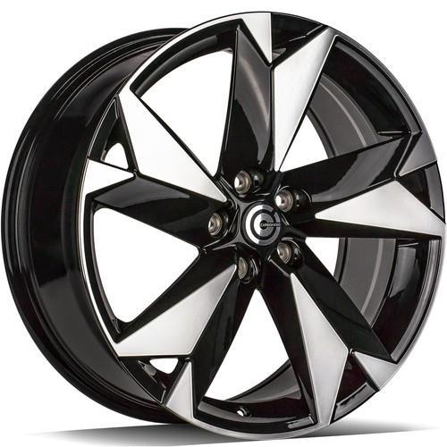 PROGRESSIVE Black Front Polished 7,5x18 5/112 ET45 CB57,1 60°
