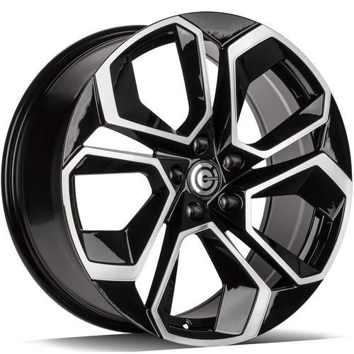 SEA Black Front Polished 8x18 5/112 ET42 CB57,1 60°
