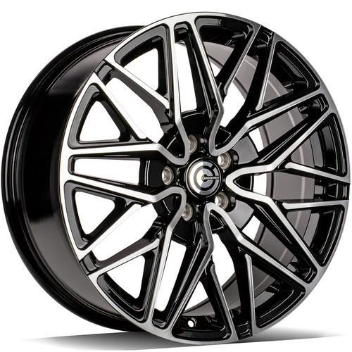IDAHO Black Front Polished 8x18 5/160 ET50 CB65.1 60°