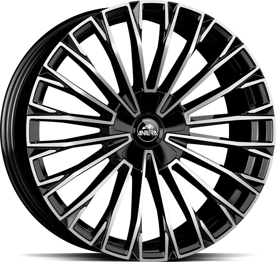 GMP A103 Piano Black Diamond 10,5x22 5/130 ET28 CB71,6 60°