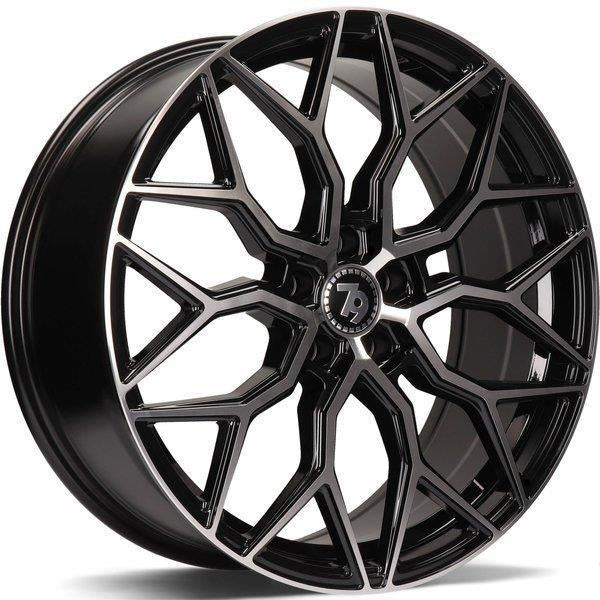 SV-K Black Front Polished 7x17 5/100 ET40 CB73,1 60°