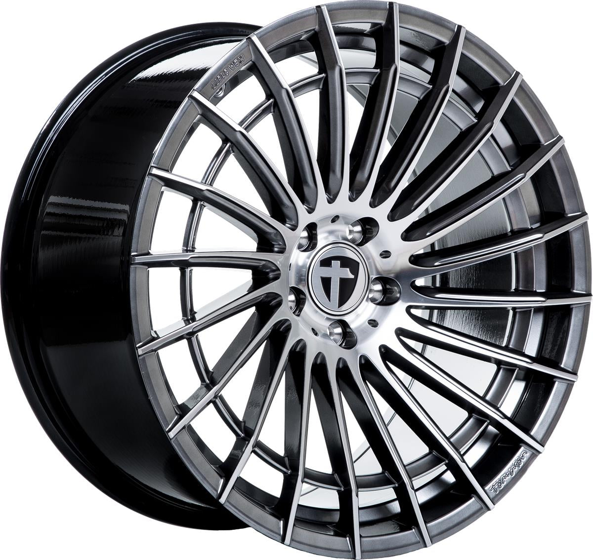 TN21 Dark Hyperblack Polished 8,5x19 5/108 ET45 CB72,6 BEG 60°