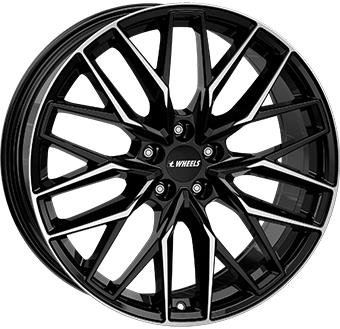 IT WHEELS XANA Gloss Black / Polished 8x20 5/114,3 ET48