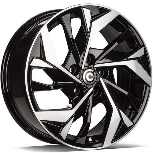 Sonic Black Front Polished 7x17 5/114,3 ET40 CB73,1 60°