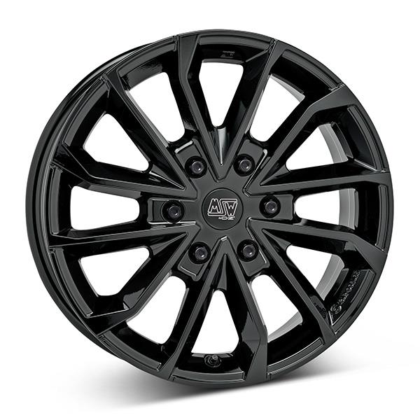 MSW 42 Van G.Blk 6,5x17 6/130 ET54 CB84,1 Kulkona R14