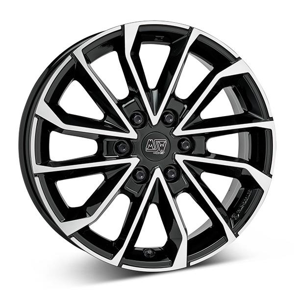 MSW 42 Van G.Blk/Pol 7,5x19 6/120 ET52.5 CB74,6 60°