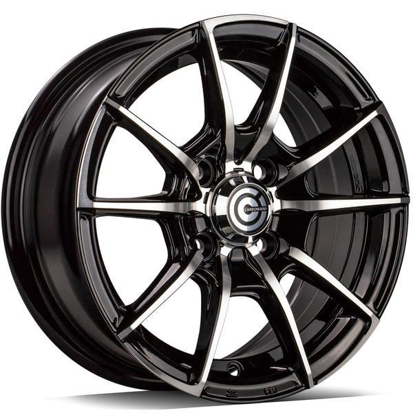 Scooter Black Front Polished 5,5x13 4/100/98 ET30 CB67,1 60°