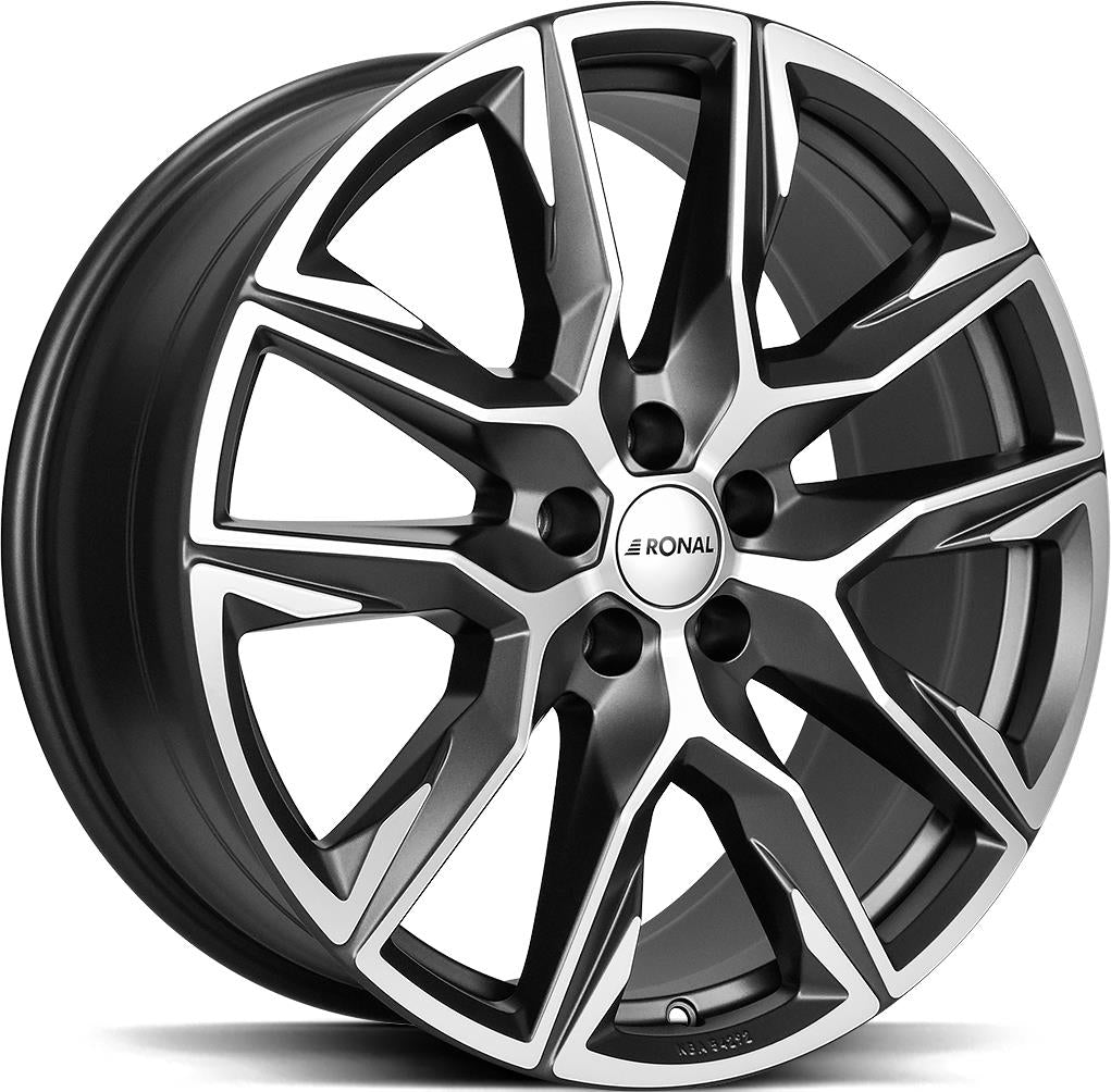 RONAL R71 Orbit Grey Matt Front Cut 8,5x20 5/112 ET20 CB66.5 Kulkona R13