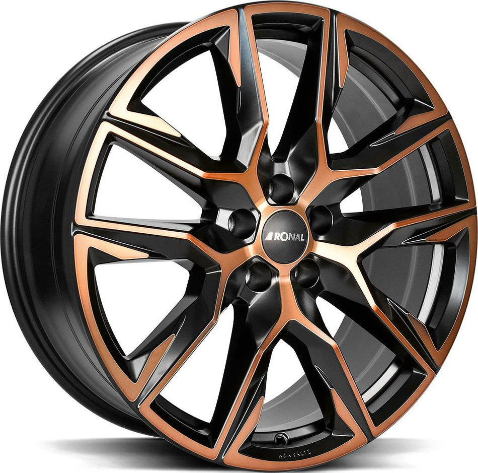 RONAL R71 Jet Black Copper Matt Front Cu 8,5x20 5/114,3 ET40 CB82.0 60°