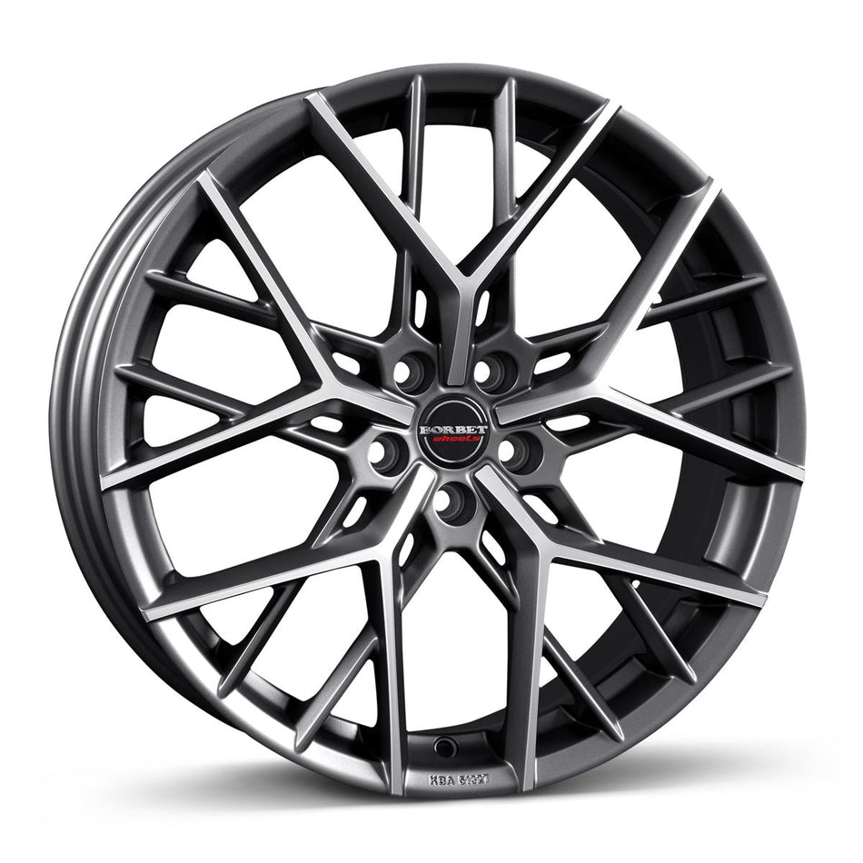 BORBET BY titan polished matt 10,5x21 5/114,3 ET45 CB64,2 60°