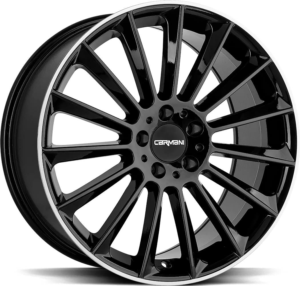 OXIGIN Fritz Black Lip Pol 9x19 5/112 ET45 CB66.6 60°