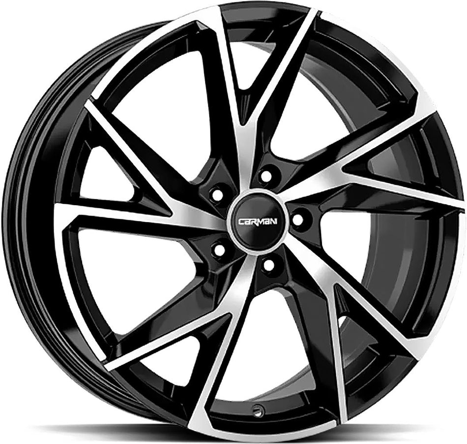 CARMANI Rudi Black polish 8,5x19 5/112 ET30 CB66,6 60°