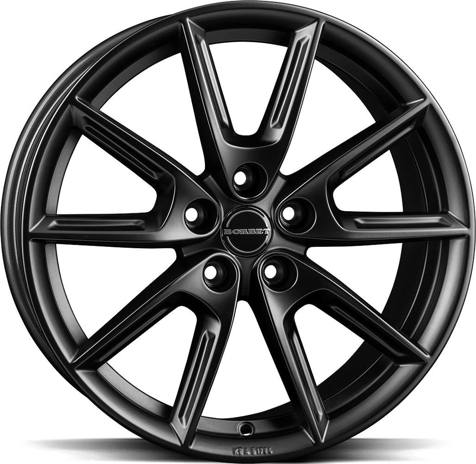 BORBET LX19 Black Matt 8x19 5/112 ET50 CB66,5 60°