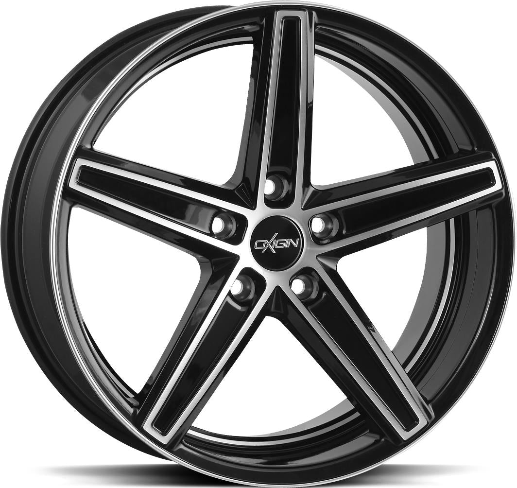 OXIGIN Concave Black Full Polish 9x21 5/112 ET28 CB66,6 60°