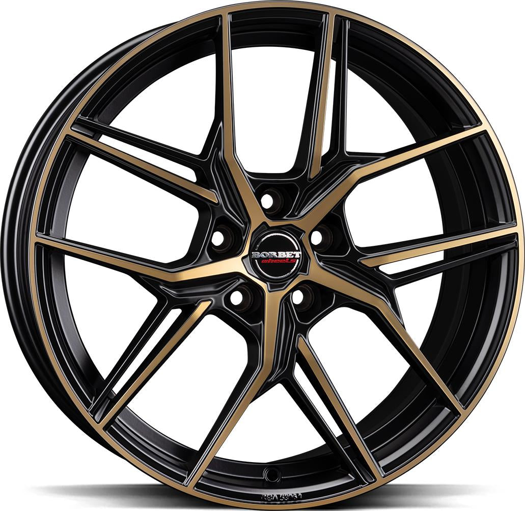 BORBET QX Black Bronze Matt 8,5x20 5/112 ET45 CB66,5 60°