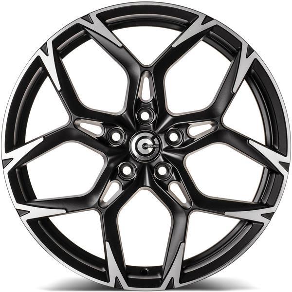 Monster Black Half Matt Polished 8x18 5/112 ET40 CB57,1 60°