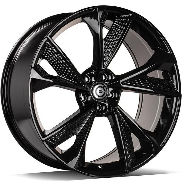 Luxury Black Glossy 8,5x19 5/112 ET30 CB66,5 60°
