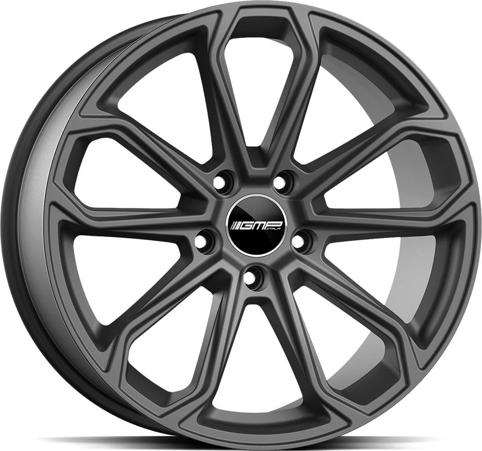 GMP Furiosa Matt Anthracite 8,5x21 5/130 ET25 CB66,5 Kulkona R14