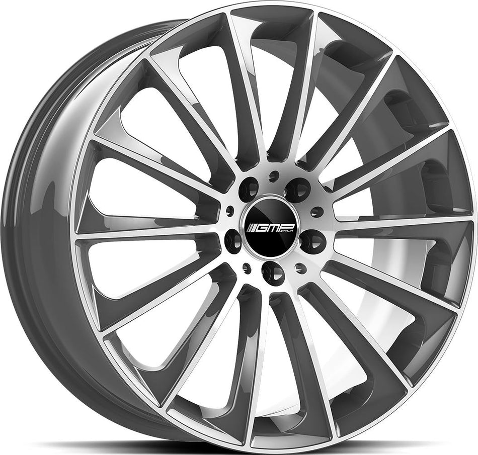 GMP Stellar Anthracite Diamond 7,5x17 5/112 ET35 CB66,6 Kulkona R14