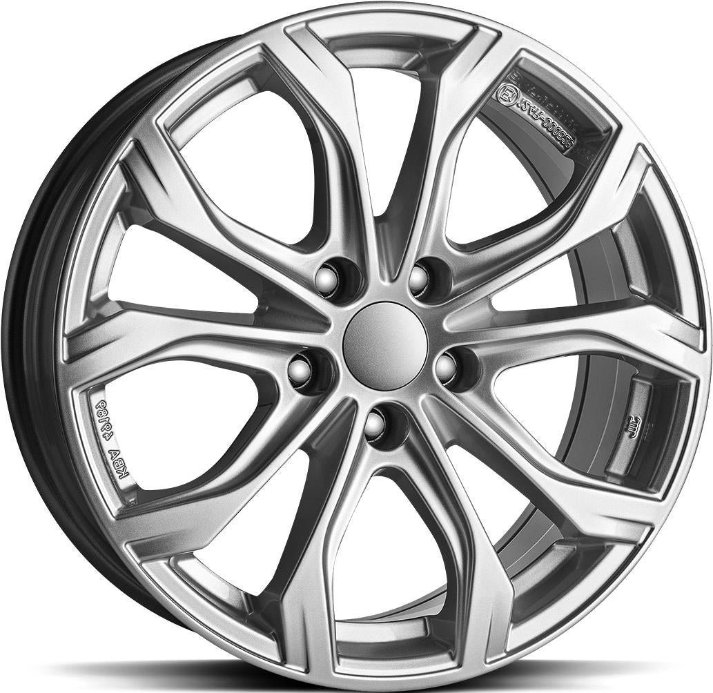 RIAL W10 Polar Silver 8x18 5/112 ET31 CB66,6