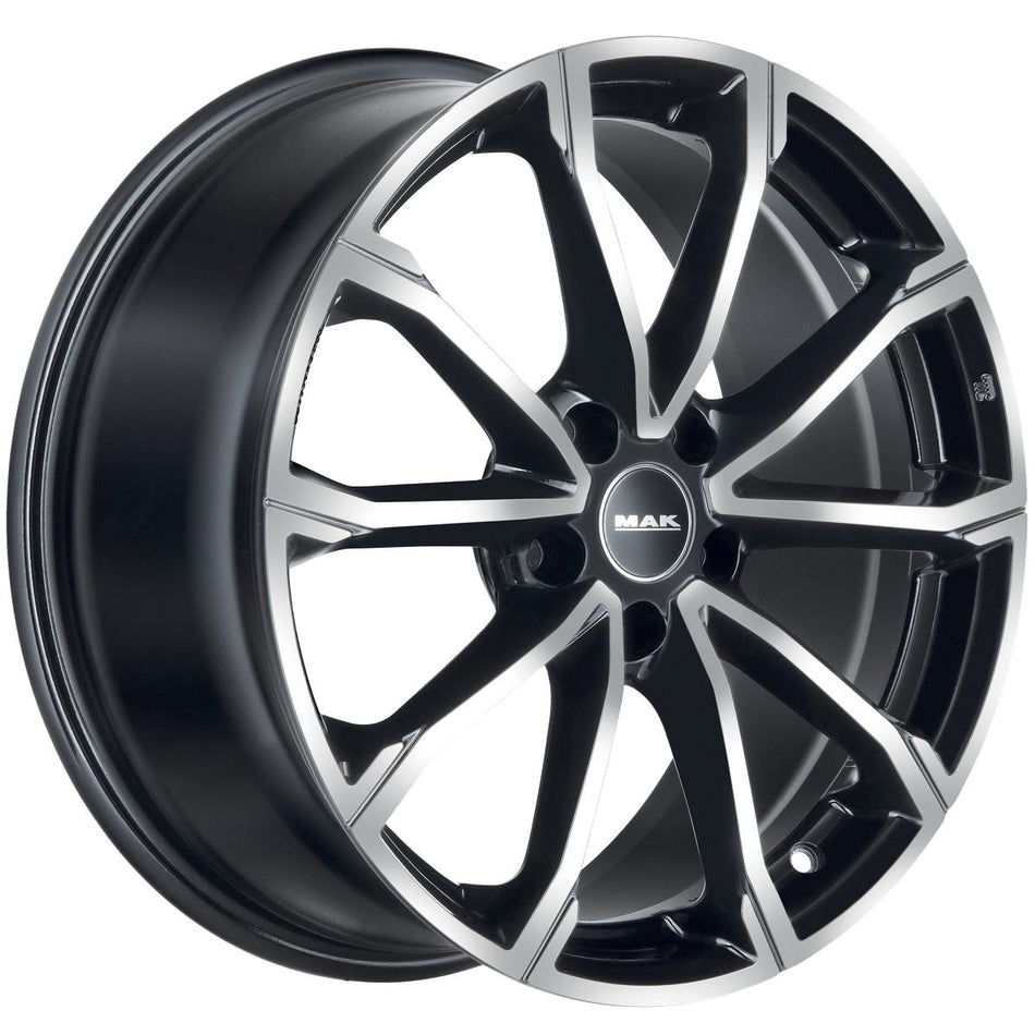 MAK DaVinci blk/pol 8x19 5/112 ET45 CB57,1 Kulkona R13
