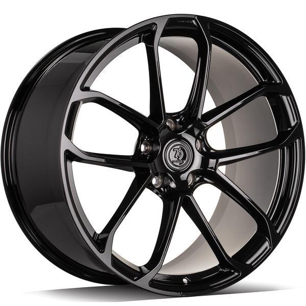 MF.5 Black Glossy 11x21 5/130 ET58 CB71,6 60°