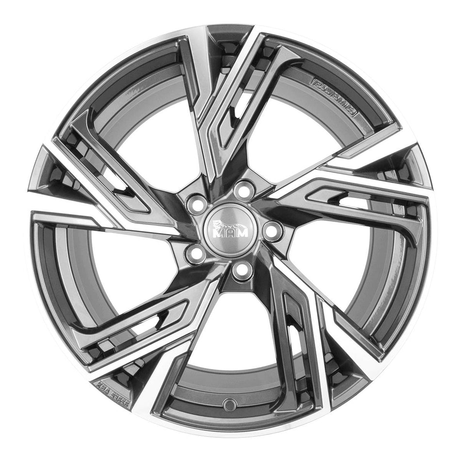 Black rhino RS5 PALLADIUM FRONT POLISH 8,5x19 5/112 ET45